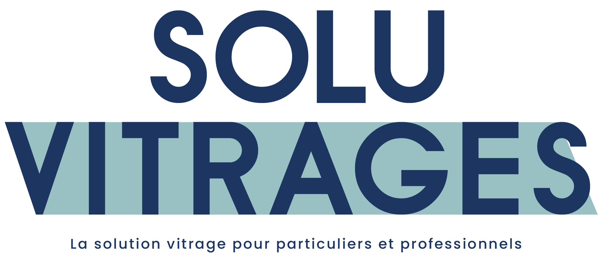 Logo SoluVitrage -Haut-Bleu