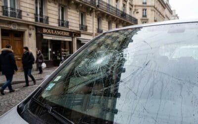 Fissure ou impact de pare-brise : les premiers gestes